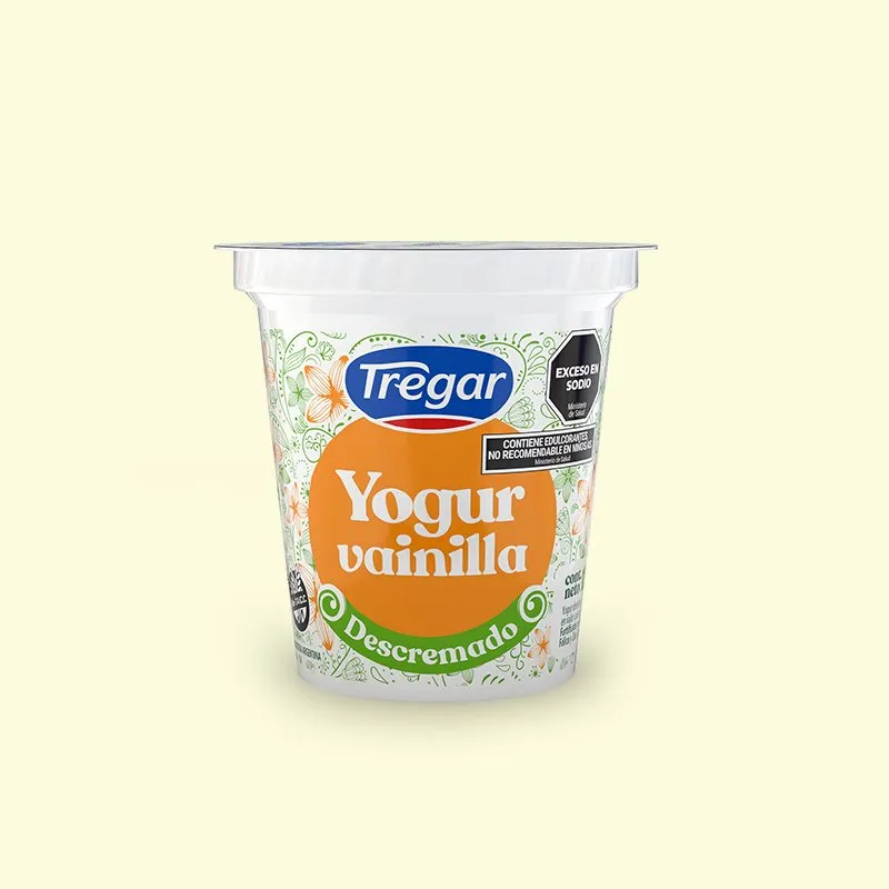 yogur natural tregar sin azucar x 140grs